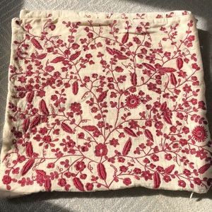 Pair of pottery barn linen throw pillow covers